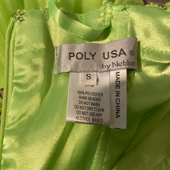 Halloween tinker bell inspired lime green dress - Picture 4 of 7